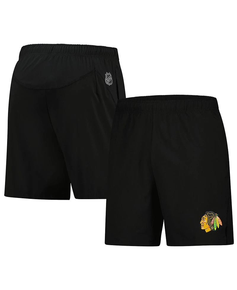 Fanatics Men's Black Chicago Blackhawks Authentic Pro Performance Shorts