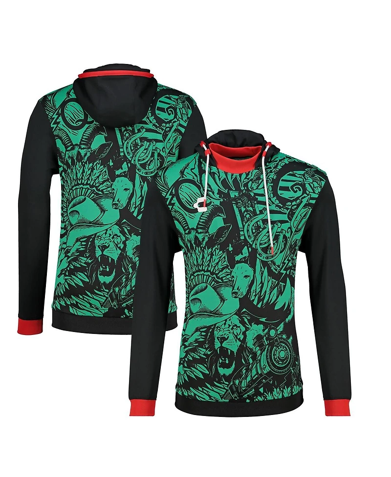 Charly Men's Black/Green Liga Mx 2025 Mls All-Star Game Pullover Hoodie