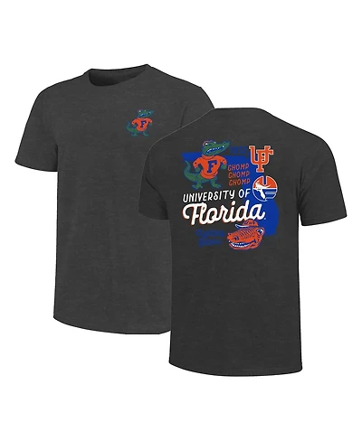 Image One Men's Charcoal Florida Gators Big Tall Vault Vintage Logo Core T-Shirt
