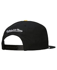 Mitchell & Ness Men's Black Los Angeles Lakers Ascend Deadstock Snapback Hat