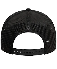 New Era Big Boys and Girls Black Newcastle United Core Trucker Adjustable Hat