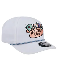 New Era Big Boys and Girls White Rocko's Modern Life Multi Rope 9SEVENTY Stretch-Snap Hat