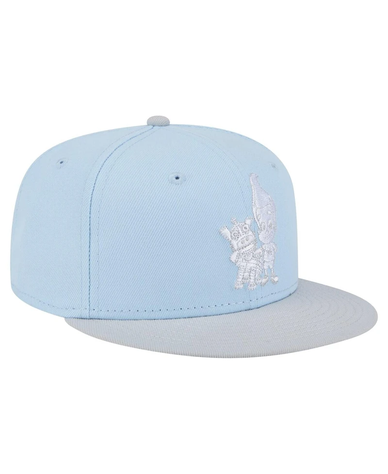 New Era Big Boys and Girls Light Blue Jimmy Neutron 9FIFTY Snapback Hat