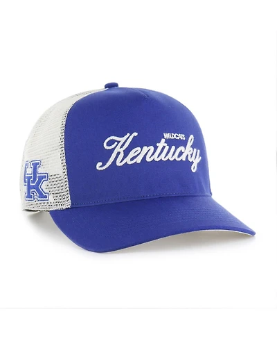 '47 Brand Men's and Women's Royal Kentucky Wildcats Contemporary Basics Foundation Trucker Hitch Adjustable Hat