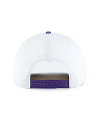 '47 Brand Men's White/Purple Los Angeles Lakers Tribute Two-Tone Hitch Adjustable Hat