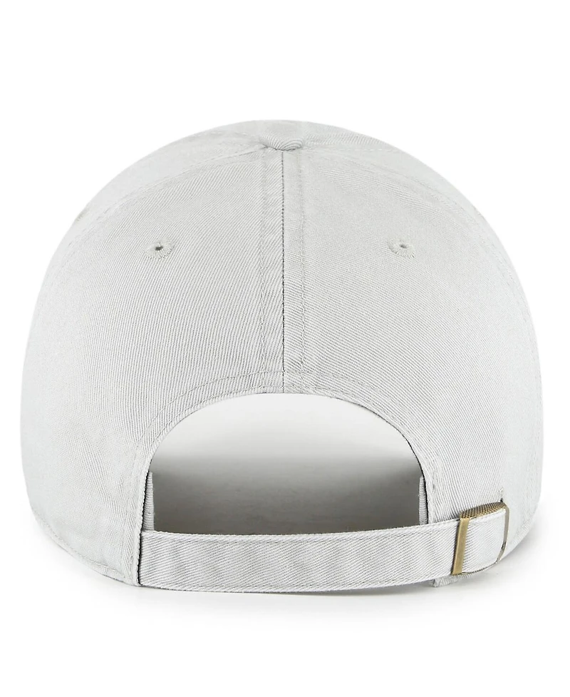 '47 Brand Men's Gray Nc State Wolfpack Vault Clean Up Adjustable Hat
