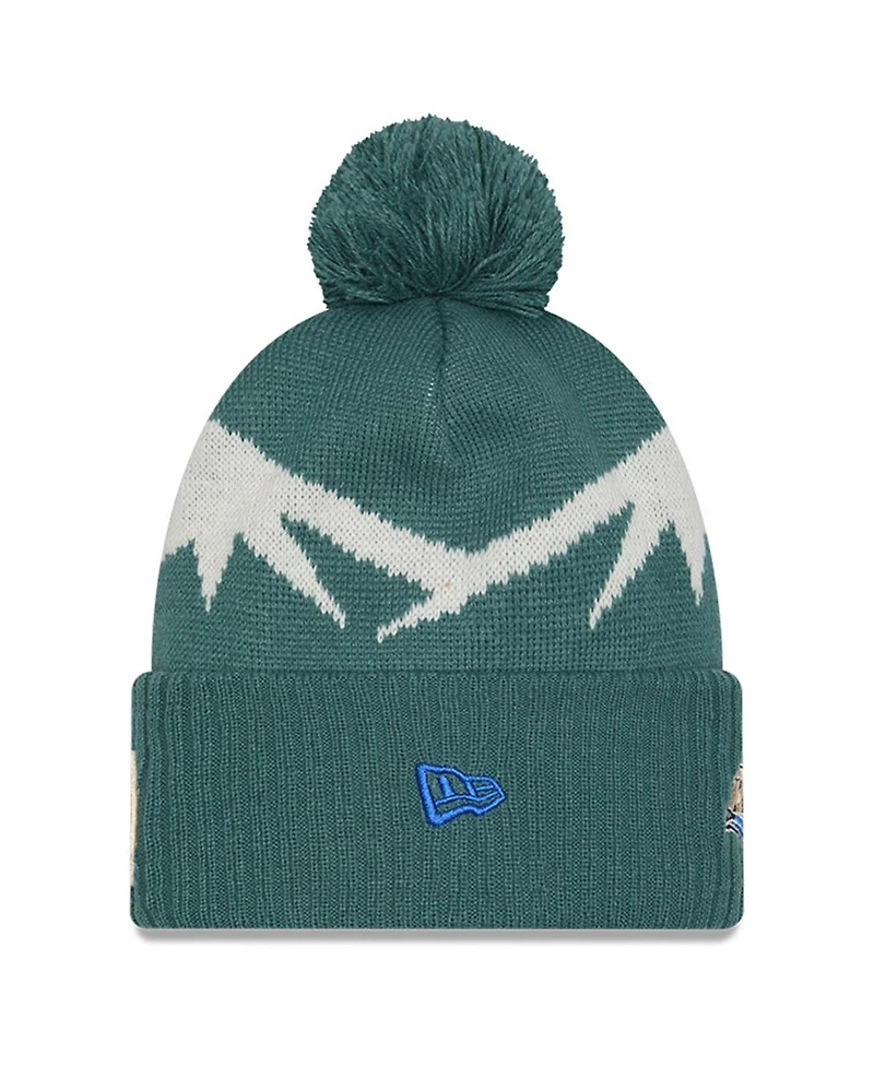 New Era Men's Green Colorado Rapids 2025 Jersey Hook Cuffed Knit with Pom Hat
