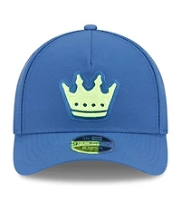 New Era Men's Blue Charlotte Fc 2025 Jersey Hook 9FORTY M-Crown Adjustable Hat