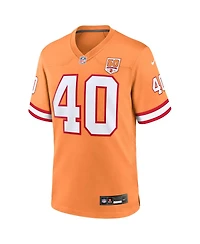 Nike Men's Mike Alstott Creamsicle Tampa Bay Buccaneers 50th Season Game Jersey