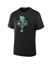 Fanatics Men's Sabrina Ionescu Black New York Liberty The Paint Name Number T-Shirt