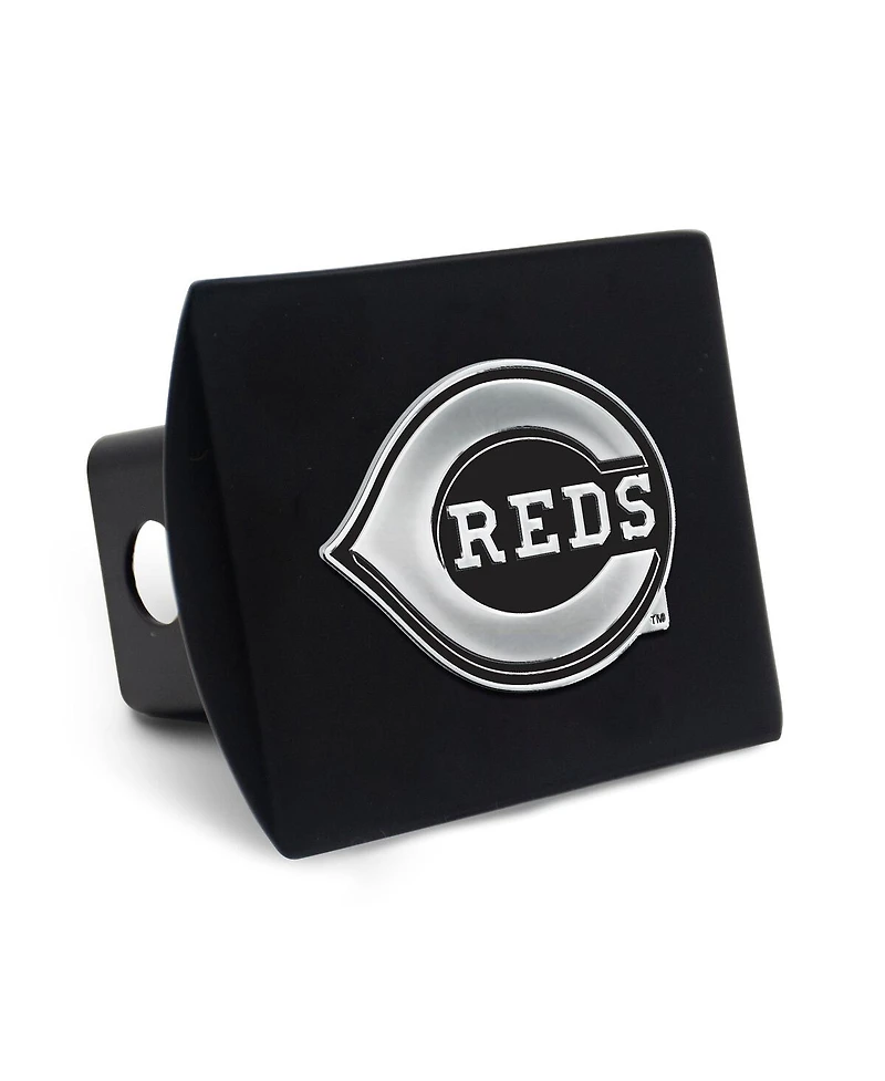 Wincraft Cincinnati Reds Premium Metal Chrome Logo Universal Hitch Cover