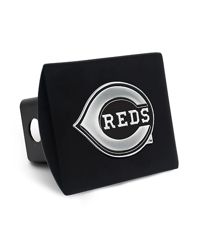 Wincraft Cincinnati Reds Premium Metal Chrome Logo Universal Hitch Cover