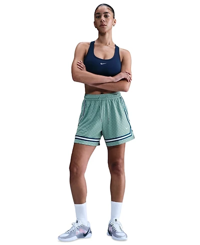 Nike Women's Crossover Printed Dri-fit Basketball Shorts