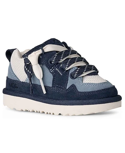 Ugg Toddler Boys and Girls Lo Lowmel Two-Tone Flat Lace Sneaker