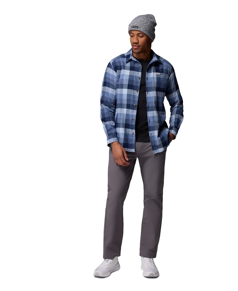Columbia Men's Cornell Woods Flannel Long Sleeve Shirt
