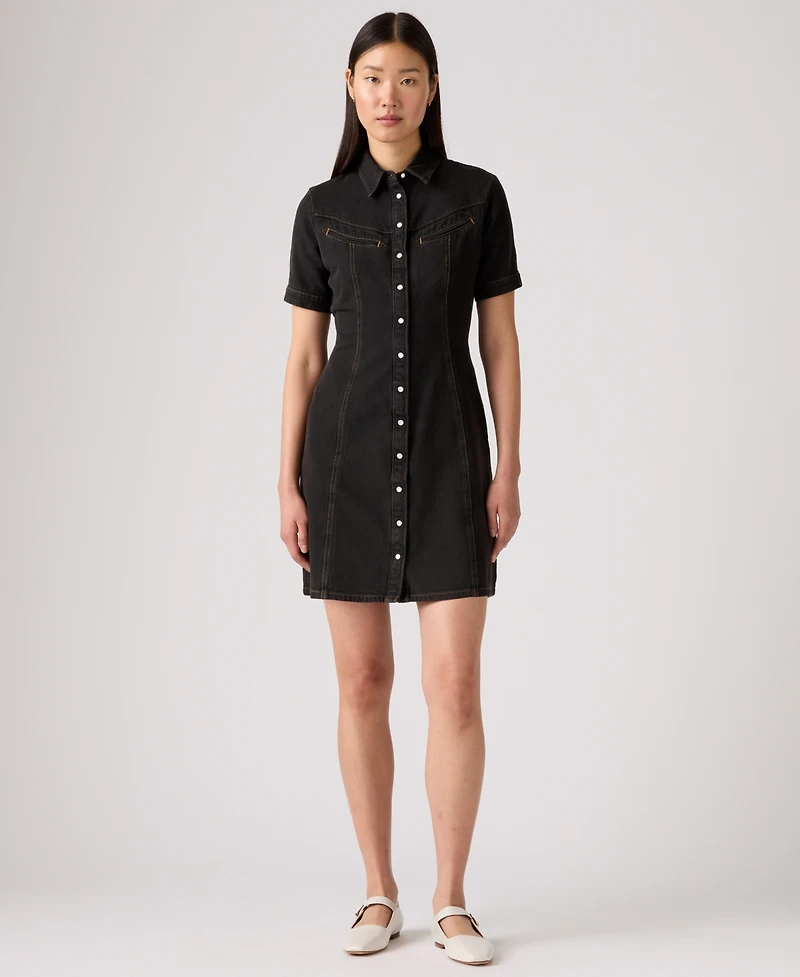 Levi's Women's Rinoa Short-Sleeve Denim Dress