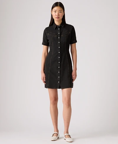Levi's Women's Rinoa Short-Sleeve Denim Dress