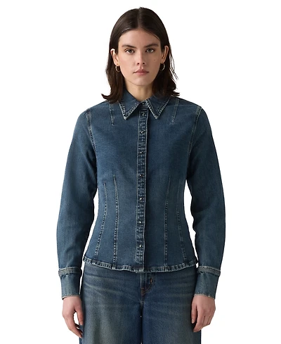 Levi's Women's Long Sleeve Shaped Shirt