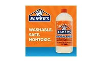 Elmer's Slime Kit Combo – 1 Quart White Washable School Glue & 1 Quart Magical Liquid Slime Activator, Ideal for Diy Slime Making