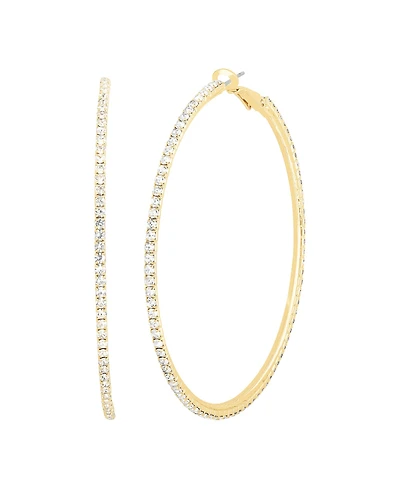 Crystal Hoop Earrings