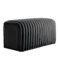 Aostirmotor 17 in. Storage Bench Pet Supplies Corduroy Bench Cat's nest to hide in