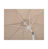 Meridian Furniture Fiji Beige Fabric Patio Umbrellas