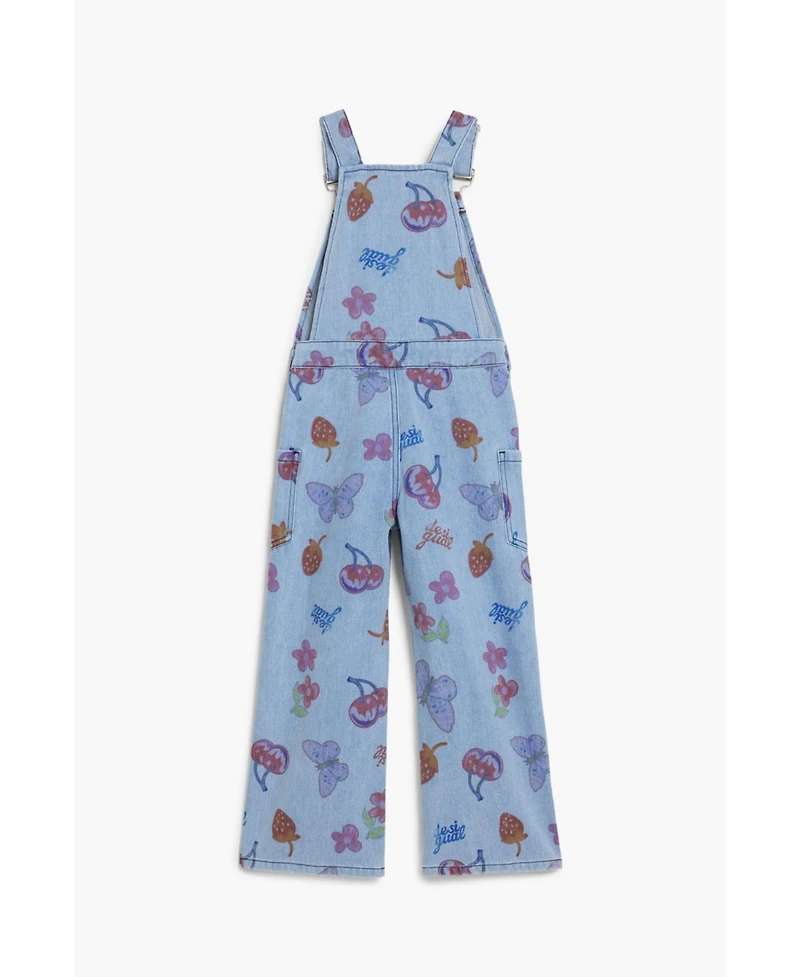 Desigual Girls Girls's Denim dungarees with fruits