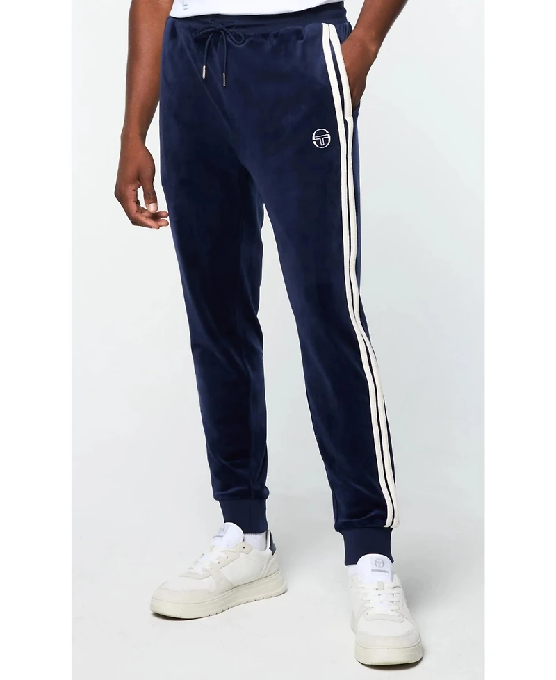 Sergio Tacchini Men's Damarindo Velour Track Pant