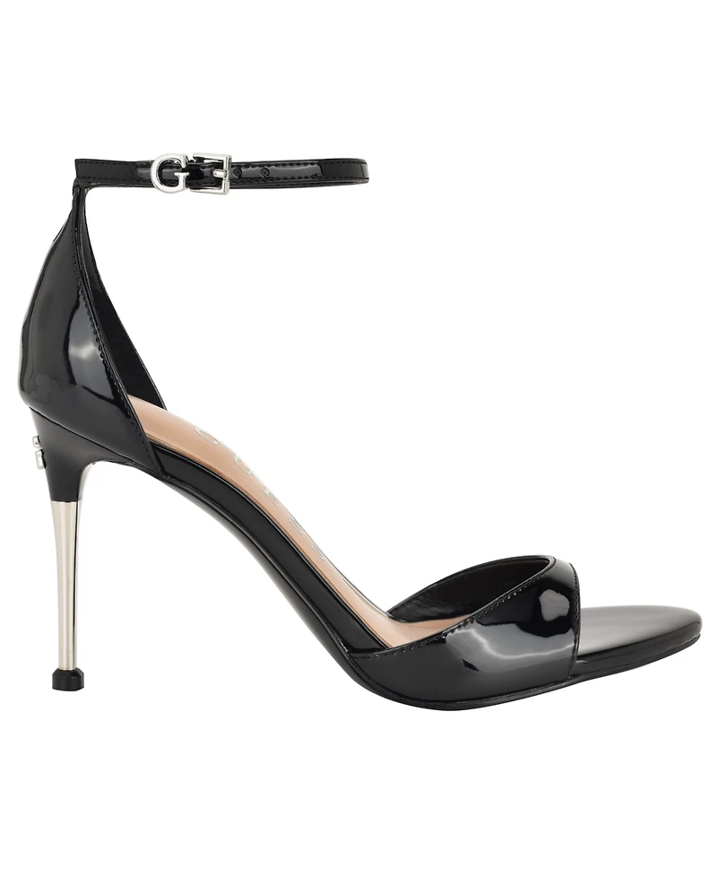 Guess Women's Seena Ankle Strap Stiletto Dress Sandals