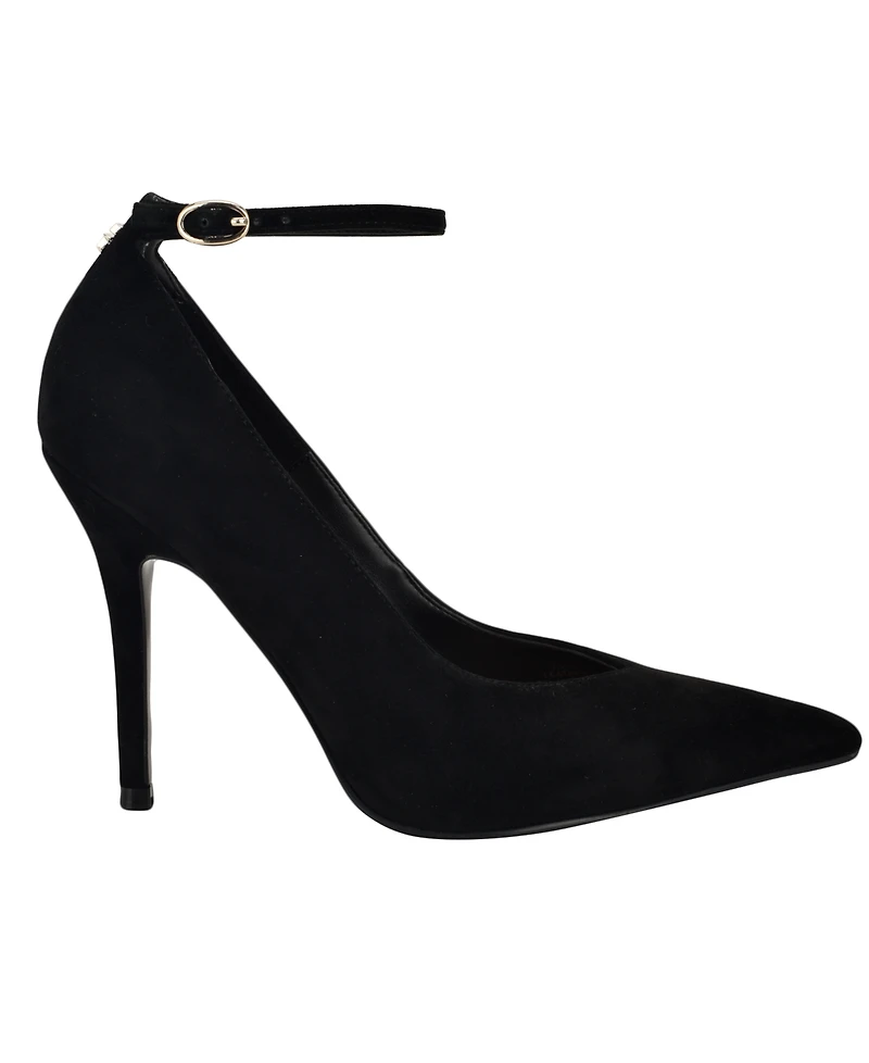 Guess Women's Napril Ankle Strap Stiletto Dress Pumps