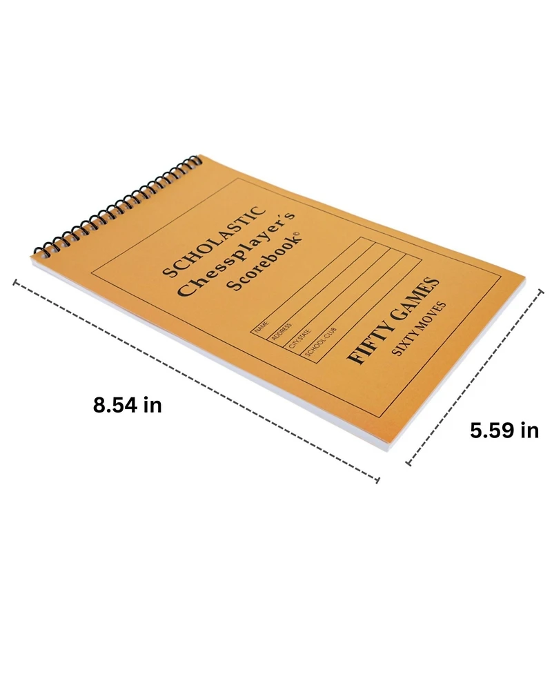 We Games Ultimate Chess Player's Scorebook