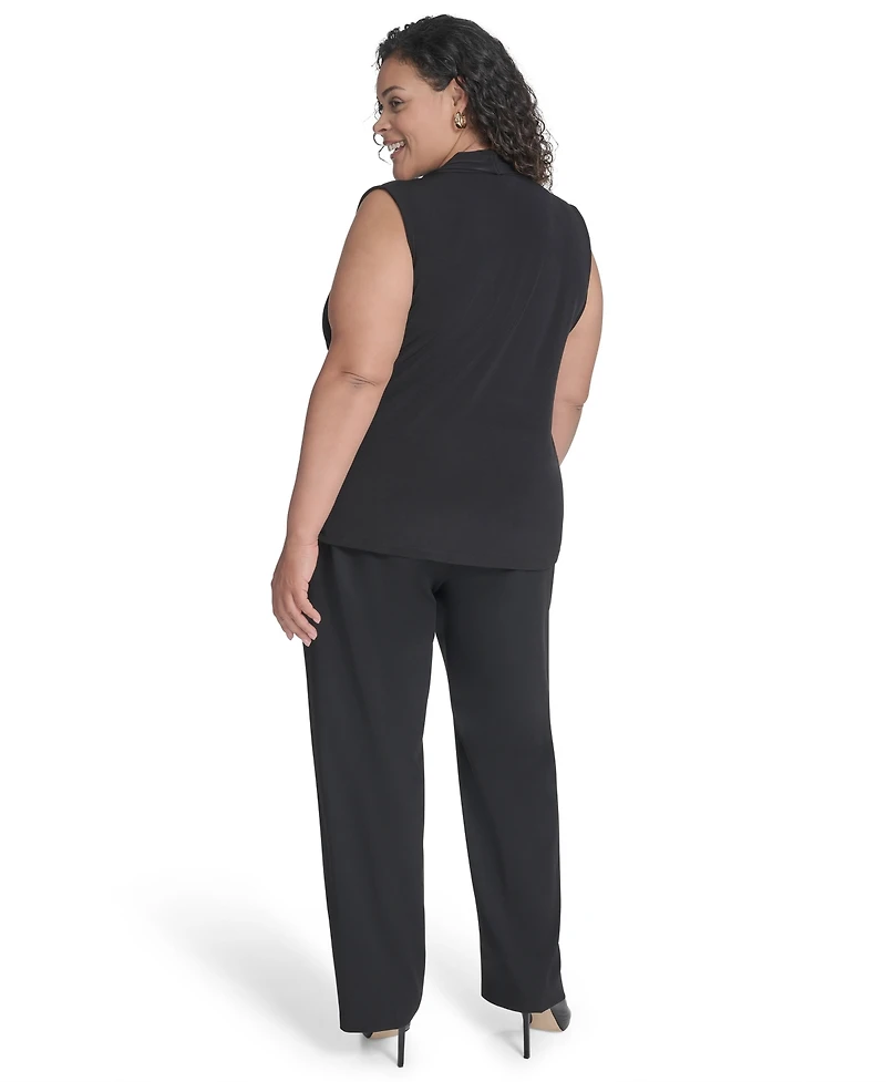 Calvin Klein Plus V-Neck Top