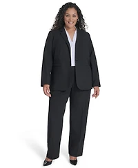 Calvin Klein Plus One-Button Blazer