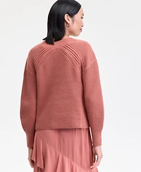 I.n.c. International Concepts Women's Directional Ribbed Sweater, Macy's Exclusive