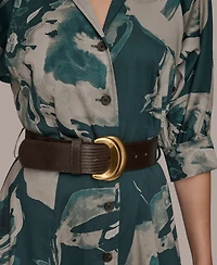 Donna Karan New York Women's Floral Shirt Dress