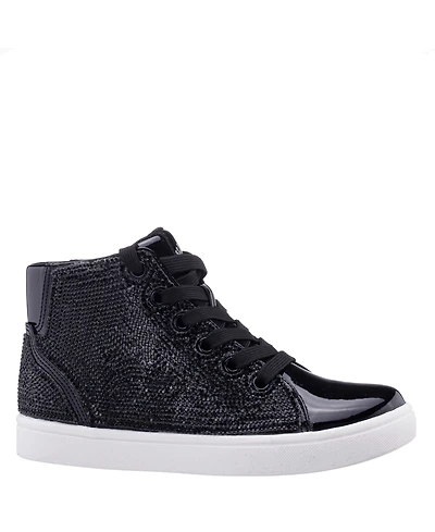 Nina Big Girls Kula Crystal High Top Sneakers