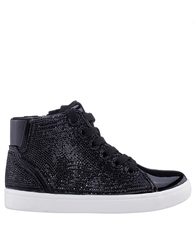 Nina Big Girls Kula Crystal High Top Sneakers