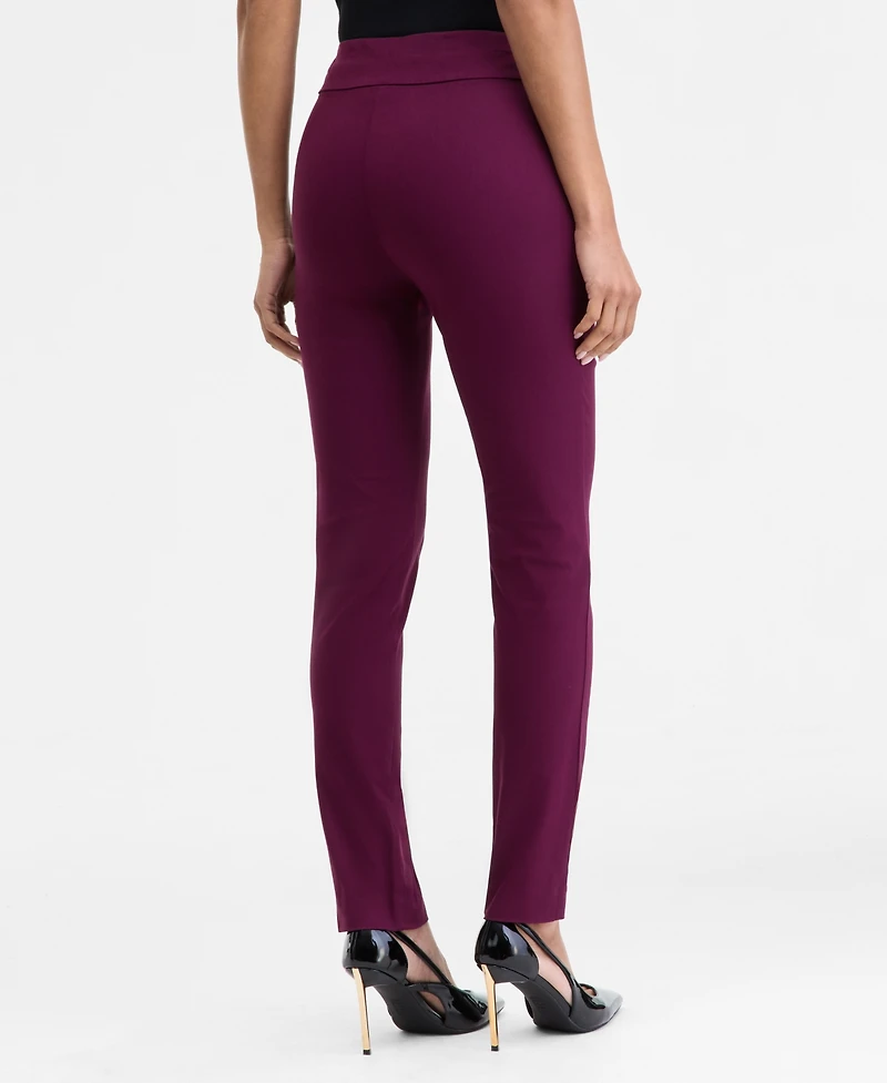 I.n.c. International Concepts Women's Mid-Rise Skinny Pants, Regular & Short Lengths, Created for Macy's