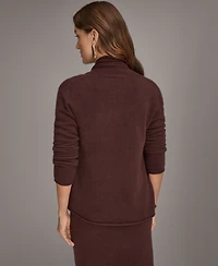 Donna Karan New York Women's Open Front Cashmere Cardigan