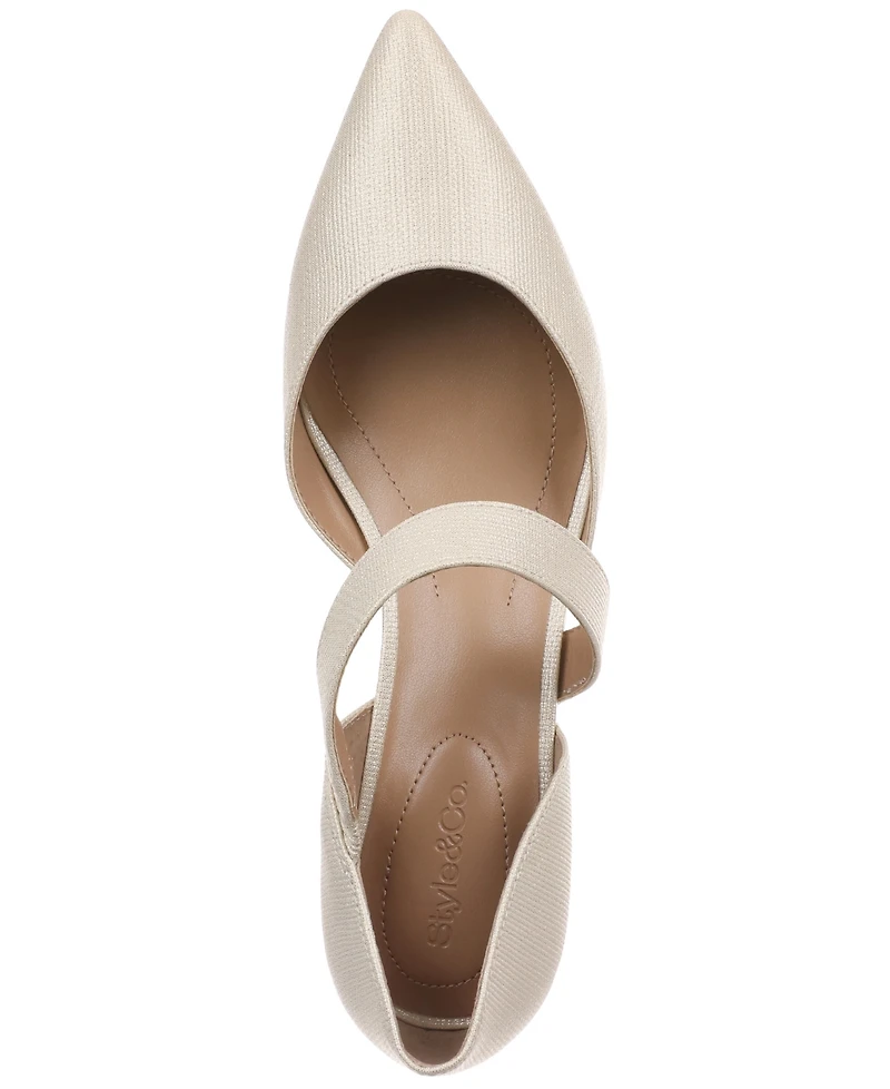 Style & Co Women's Galenn Evening Pointed Toe Pumps, Macy's Exclusive
