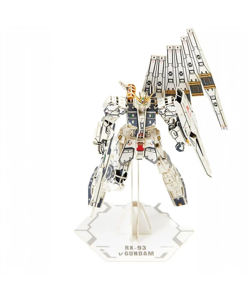 Flash Popup 3D Diy Puzzle: Rx-93 v-Gundam si-gu-mi Pro: Premium Mobile Suit