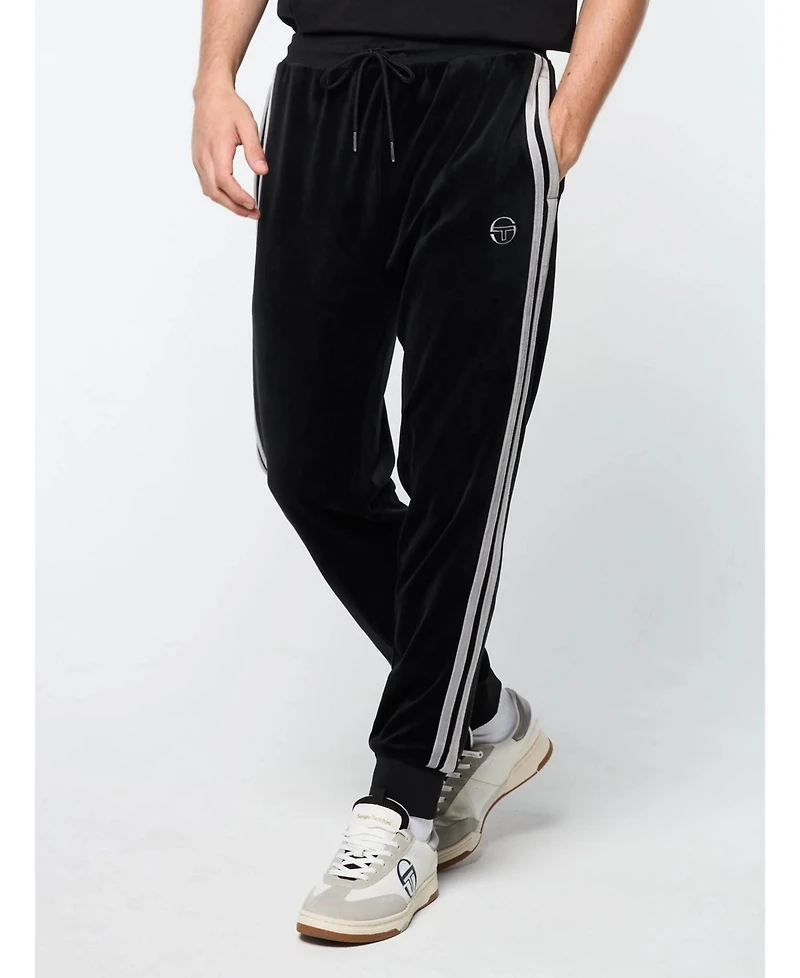 Sergio Tacchini Men's Damarindo Velour Track Pant