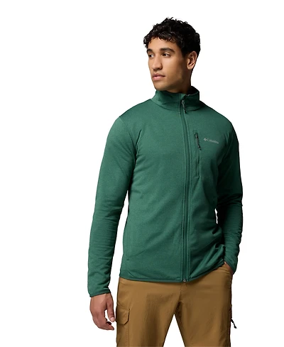 Columbia Men's Essential Hike Grid Fleece Full Zip Jacket