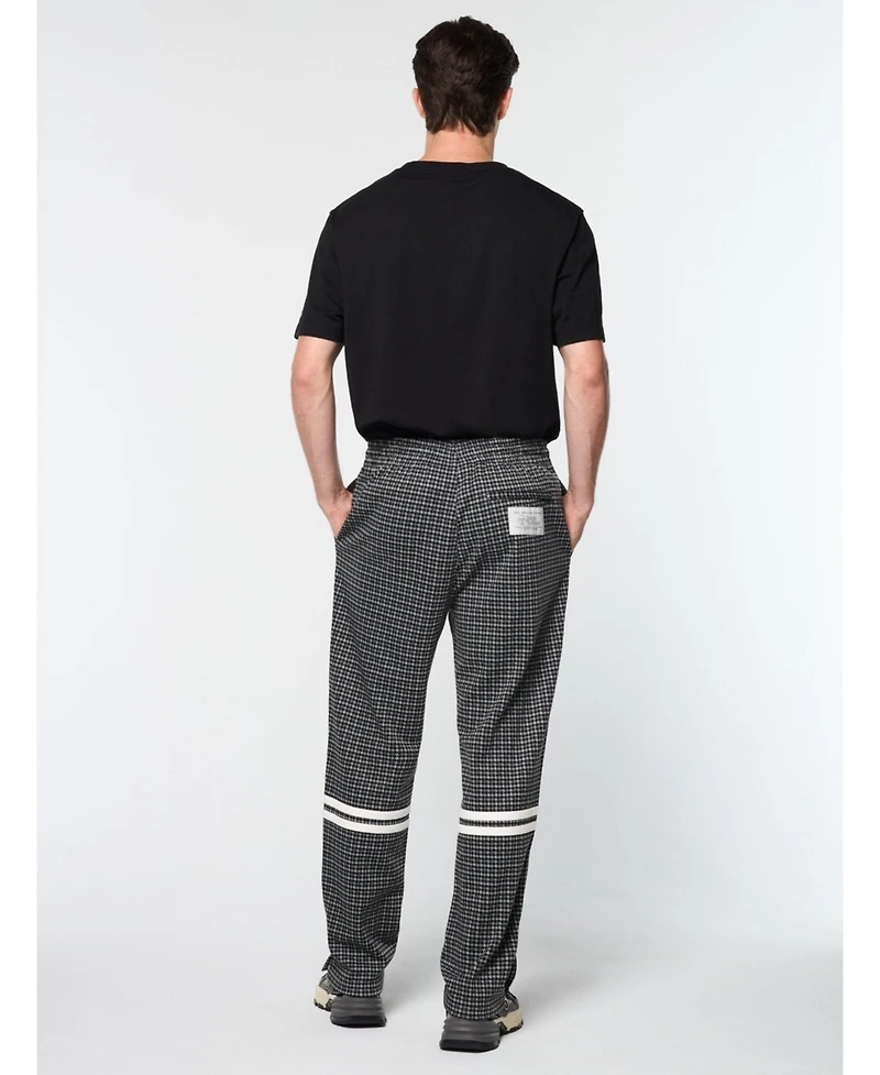 Sergio Tacchini Men's Dallas Houndstooth Track Pant