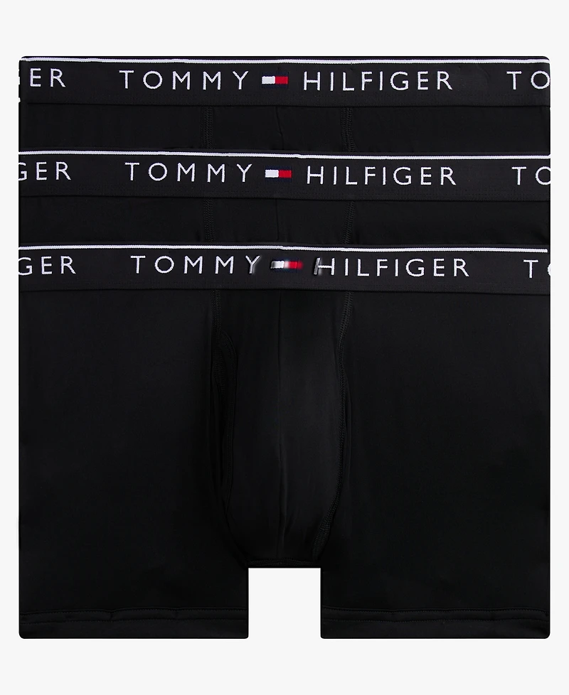 Tommy Hilfiger Men's 3-Pack Micro Moisture-Wicking Trunks Set