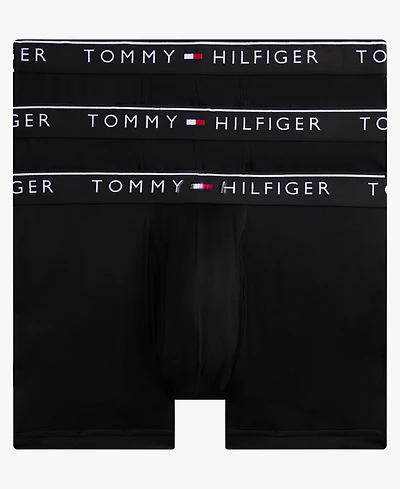 Tommy Hilfiger Men's 3-Pack Micro Moisture-Wicking Trunks Set