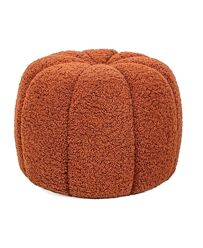 Nordlys - with Stripes Pouf Vintage Style Upholstery Living Room