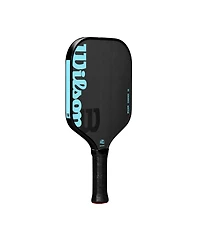 Wilson Cadence 16 Pickleball Paddle - Black/Lt Blue / 4 1/4 / 8.1 Oz