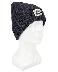 Levi's Men's Heathered Rib Knit Fashion Beanie