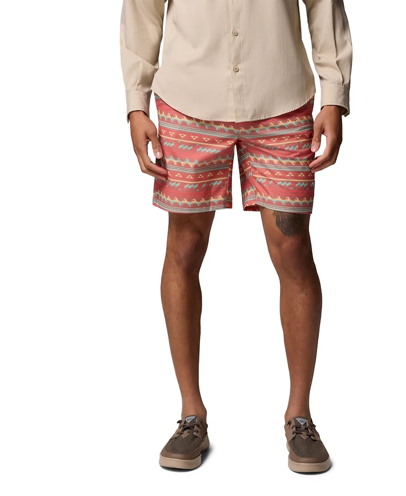 Columbia Men's Performance Fishing Gear Rambler Printed Water Shorts